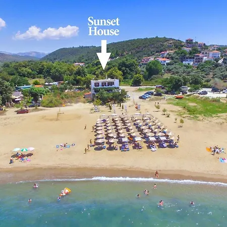 Ferienwohnung Sunset House Skala Maries Skála Marión Exterior foto